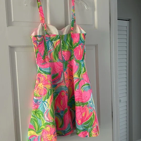 Lilly Pulitzer Mini bustier fit and flare dress - Picture 4 of 6